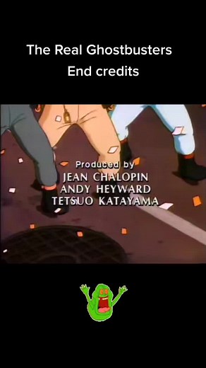 Real Ghostbusters End Credits Song