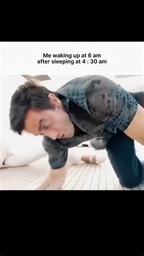 POV : "ME WAKING UP AT 6 AM"