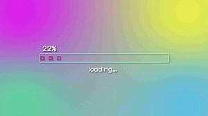 Download Loading bar downloading bar loading screen pixelated progress animation Loading Transfer Download 0-100 for free