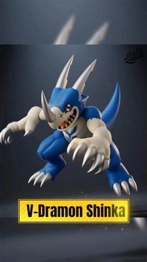 What will V-Mon evolve into? #digimon #ai #shorts