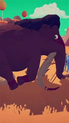 Mammoth Vs Spear Thrower Army - T.A.B.S. #tabs #tabsbattle