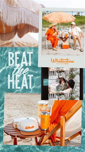 It’s hot out there, but you’ve got this. With insulated tumblers, fresh hats, and exclusive coolers, you’re ready. ✅ Shop now. | Whataburger