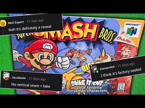 An Expert Guide to Factory Sealed N64 Games