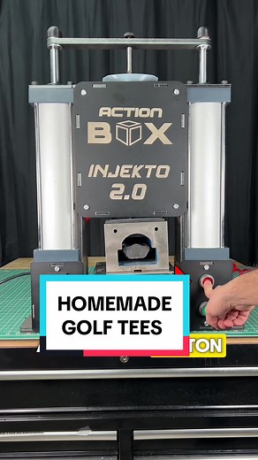 Making GOLF TEES At Home Get an INJEKTO kit at https://actionbox.ca/products/injekto-2 I've been exploring the use of 3D printed molds with INJEKTO, the DIY desktop plastic injection machine. So far, the results have been incredible! In this video, I demonstrate how I made homemade golf tees. The entire setup is super easy, and using the machine is even easier. I'm excited to see what I can make next. Stay tuned as I'll be posting more creations using 3D printed, aluminum and steel molds. INJEKT