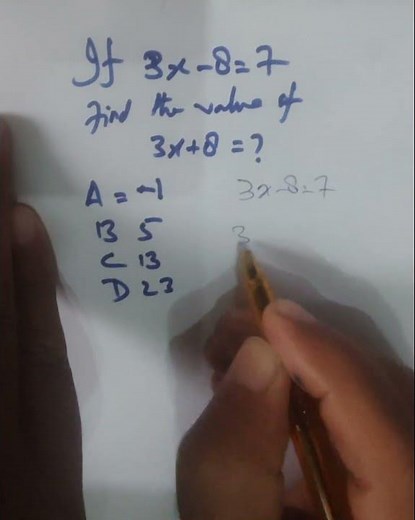 SAT Math - Question