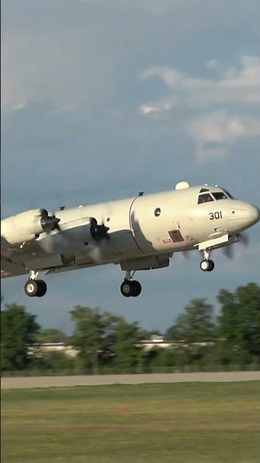 Lockheed P-3 Orion Takeoff - EAA AirVenture 2023