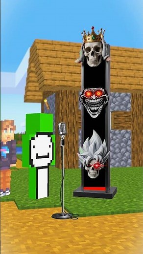 Mr Beast vs Dream Minecraft Phonk Challenge! 🎤😈 #Minecraft #shorts #Dream