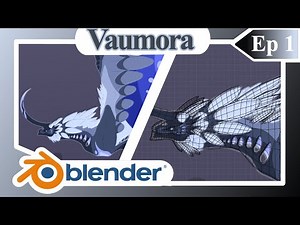 3D Modelling Vaumora from Creature of Sonaria
