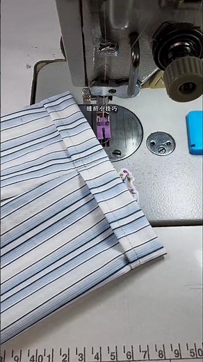 🔥 NEW Sleeve Cuff Sewing Method | Professional Shirt Hem Trick #sewing #versatilesewin #diyfashion