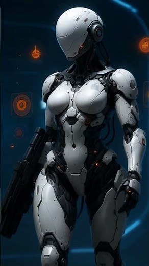 The Ultimate Cyborg: Futuristic Technology in a High-Level World” #SciFi #FuturisticRobot