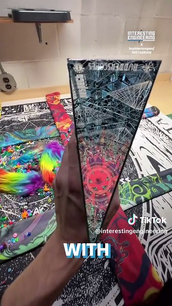 Handcrafted Kaleidoscopes by Artist Caleb Weber