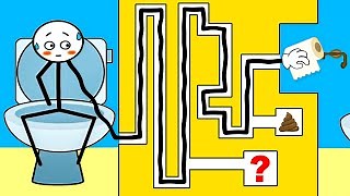 Gamer Makes Using the Bathroom Extremely Difficult—Potty Problems