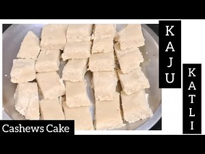 Kaju Katli | Cashews Barfi / Cake | Cashews Cake/ Kaju Katli