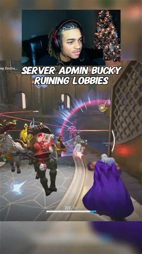 Server Admin Bucky Ruining Lobbies #shorts #gaming #marvelrivals