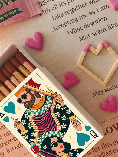 Matchbox Canva Template, King and Queen Playing Card Matchbox Label Favors Template, Matchbox Wedding Favors, Match Box Sticker Template - Etsy