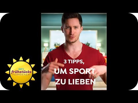 Sportmuffel? Mit diesen Tricks kommt die Motivation im Nuh | SAT.1 Frühstücksfernsehen