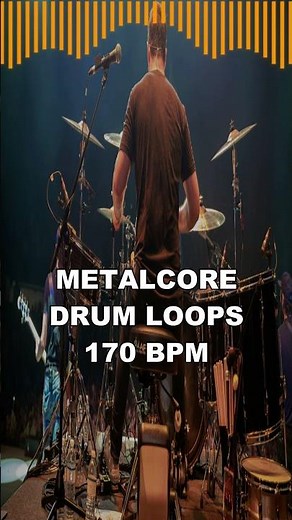 Metalcore I Drum Loops I 170 BPM #drums #heavymetalsongs #drummer