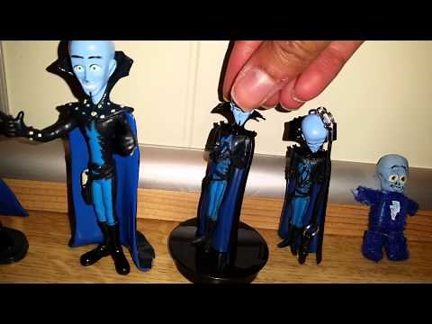 Dreamworks Megamind figures review