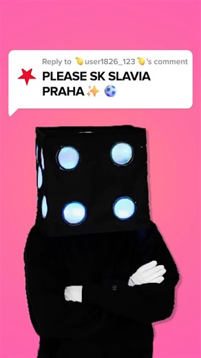 Creative Dice Art: Slavia Praha Logo Design