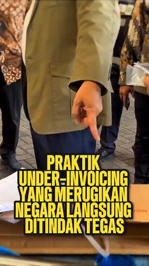 329K views · 10K reactions | Menkeu Purbaya Tindak Tegas Praktik Under Invoicing! #menkeupurbaya #kemenkeu #beacukai #ekonomi #indonesia #import | Negara Konoha | Facebook