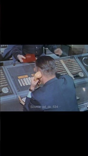 1960s ICBM Launch with BMEWS Radar Tracking - Rare Color Archival Footage #history #nuclear