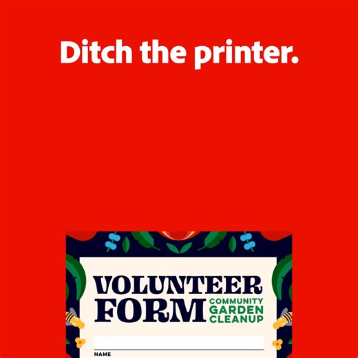 Printing forms is a hassle. Better idea? Use your Fill & Sign tool to fill out, sign, and send forms with ease. Boom. 👏👏 | Adobe Acrobat