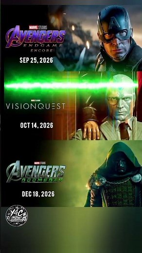 Marvel Phase 6 Upcoming Movies & Shows Lineup (2026) | Endgame Encore, VisionQuest & Doomsday #mcu