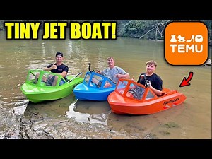 We Bought 3 Temu Jet Boats!!!