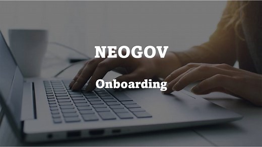 NEOGOV Onboard Checklist Tasks