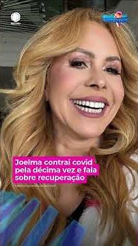 Joelma contrai covid pela décima vez e fala sobre recuperação. #AHoraDaVenenosa #Shorts
