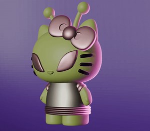Hello Kitty Alien