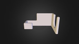 Clip for Solidoodle 3 Power Cable - 3D model by 3dindustries