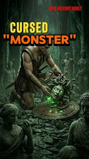 The Man Who Hunted Medusa 🐍⚔️ #ancienthistory #medusa #history