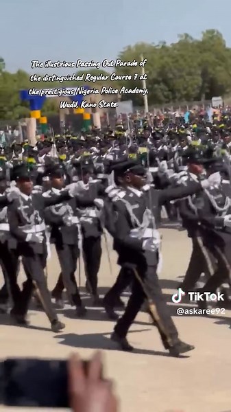 Passing Out Parade of Regular Course 7 at Nigeria Police Academy