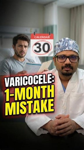 First sperm test after varicocele surgery