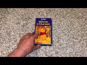 Winnie The Pooh And The Honey Tree French Canadian VHS Overview (Redo)