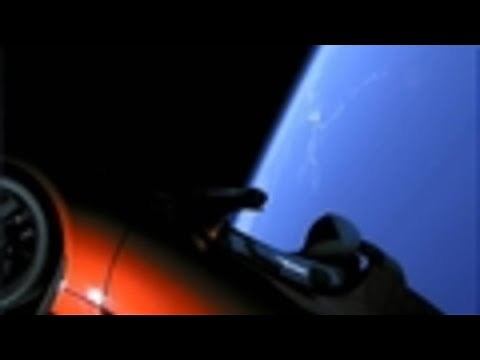Raw video: Tesla launched into space