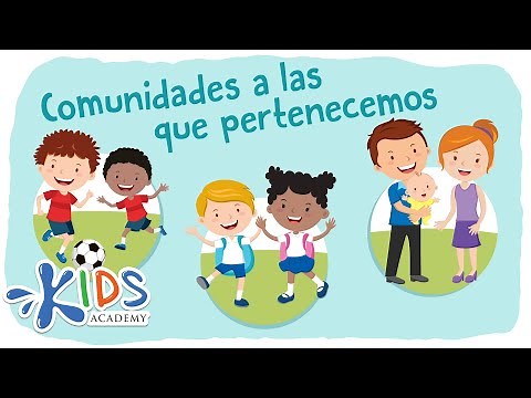 Comunidades para niños - Tipos de comunidades | Estudios sociales para niños | Kids Academy