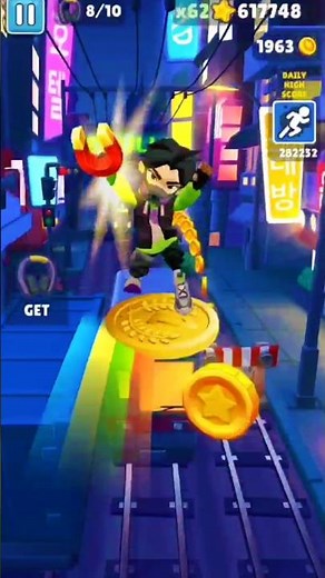 Subway Surfers Game❤👑 #subwaysurfers #subway #subwaysurf #trending #shorts