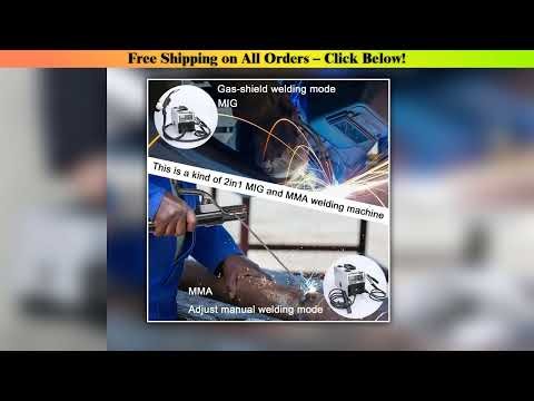 MIG MMA Welders Carbon Dioxide Gases-Shielded and Manual Welding Multipurpose IGBT Direct Current