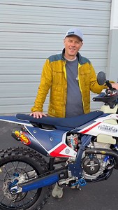 6.5K views · 30 reactions | This Saturday @glenhelenraceway you can see this mind blowing @husqvarnamotorcyclesusa FE350 build for the @kc66foundation giveaway bike. This is a legit build with ECU, A-kit suspension and so much more. @tacomoto.co got this all dialed and will be @glenhelenraceway Dec 6th to show this thing off. Enter at KC foundation site. #fmf #dirtbike #motorcycle #desert | Dirt Bike TV | Facebook