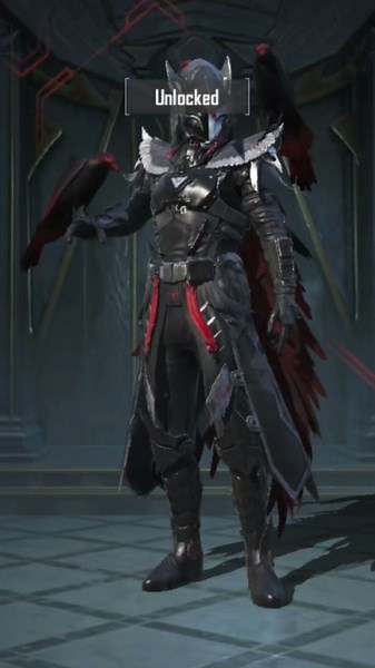 😳 Dark Raven x suit 2 star #bgmi