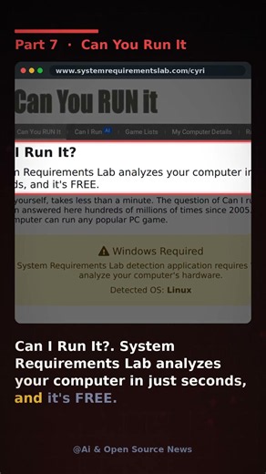 Websites That Feel Illegal to Know - Part 7: Can You Run It #Shorts
