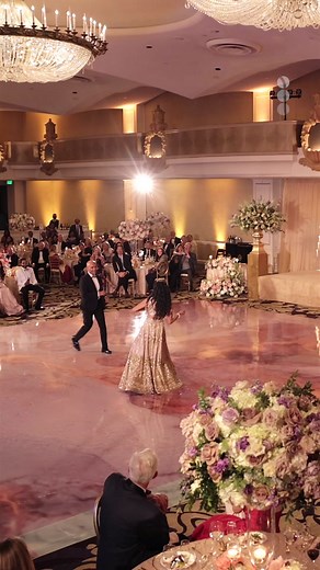 Heartwarming Father-Daughter Dance at Indian Wedding