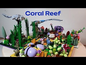 Best Way to Make Coral Reefs In LEGO