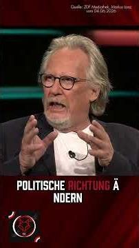 Left-wing ESCALATION: Harald Martenstein takes down the "firewall" on Markus Lanz!