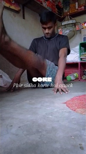 How I do Push+ core workout at home #calisthenics