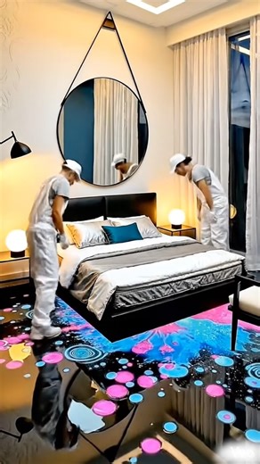 BLACK Floor + SECRET Colors = GALAXY 😱🌌