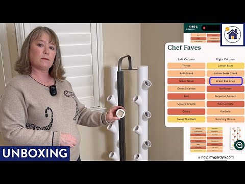 UNBOXING & SETUP Gardyn Studio Hydroponics Growing System Kit & Vertical Indoor Garden Planter
