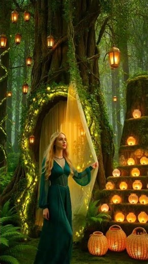 Inside the Emerald Dream: A Magical Treehouse Sanctuary